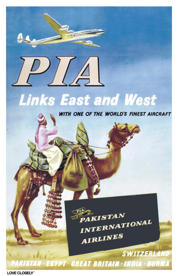 PIA Travel - 1948 - Poster