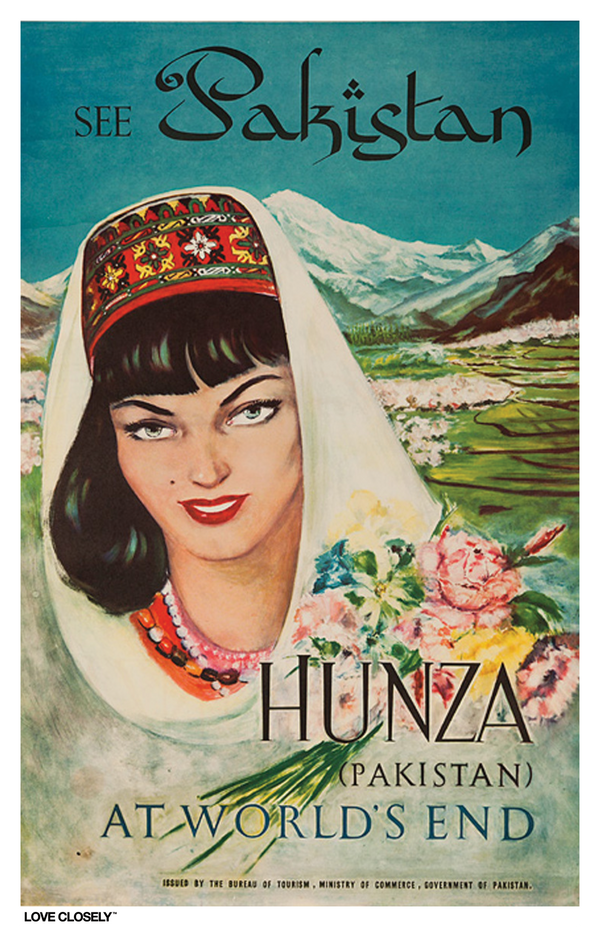 Hunza Valley - 1960s - Poster