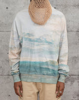Monet Clouds Sweater Crewneck