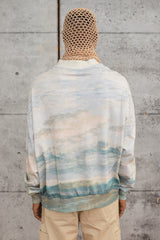 Monet Clouds Sweater Crewneck