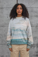 Monet Clouds Sweater Crewneck