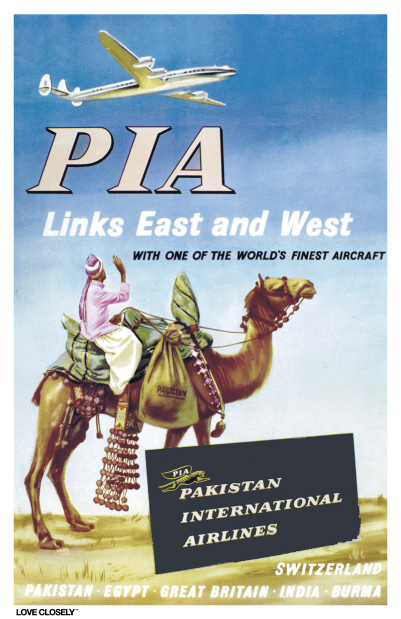 PIA Travel - 1948 - Poster