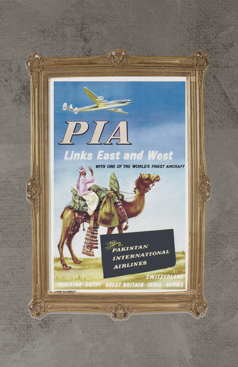 PIA Travel - 1948 - Poster