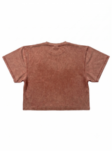 Cropped T-Shirt - Lahore - Rust