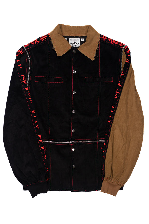 love ends jacket / vest / cropped vest