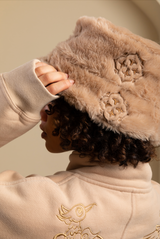 Floral Sherpa Hat