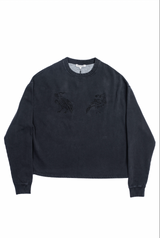 Denim Sweater